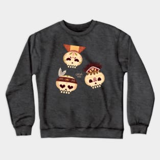 Cute nusantara skull Crewneck Sweatshirt